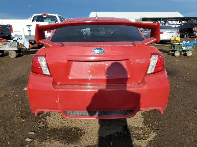 JF1GV8J66CL003222 - 2012 SUBARU IMPREZA WRX STI RED photo 6