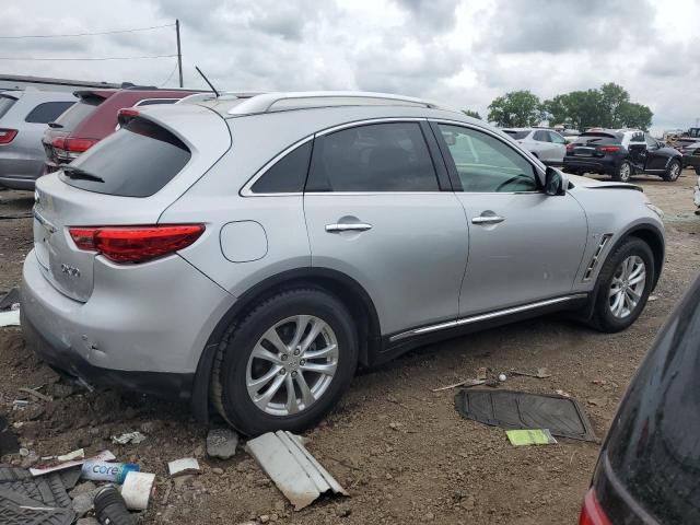 JN8CS1MW5HM412158 - 2017 INFINITI QX70 SILVER photo 3