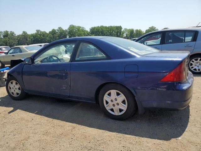 1HGEM21991L118522 - 2001 HONDA CIVIC SI BLUE photo 2