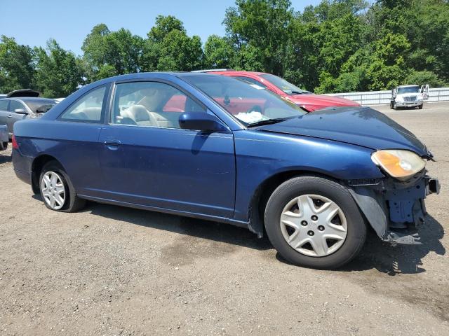 1HGEM21991L118522 - 2001 HONDA CIVIC SI BLUE photo 4