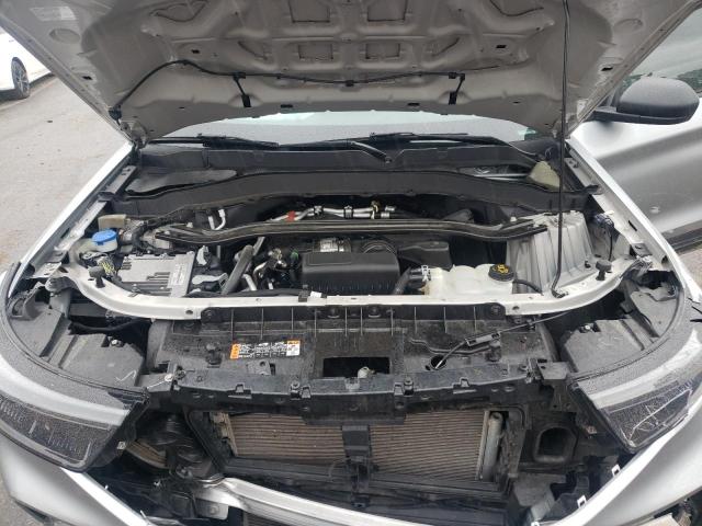 1FM5K8AB3NGB17936 - 2022 FORD EXPLORER POLICE INTERCEPTOR SILVER photo 12