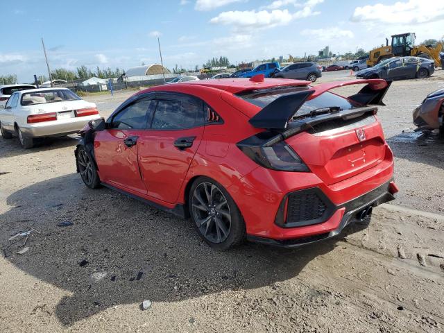 SHHFK7H41JU239367 - 2018 HONDA CIVIC SPORT 红色 照片 2