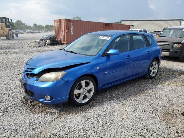 JM1BK143061506993 - 2006 MAZDA 3 HATCHBACK BLUE photo 1