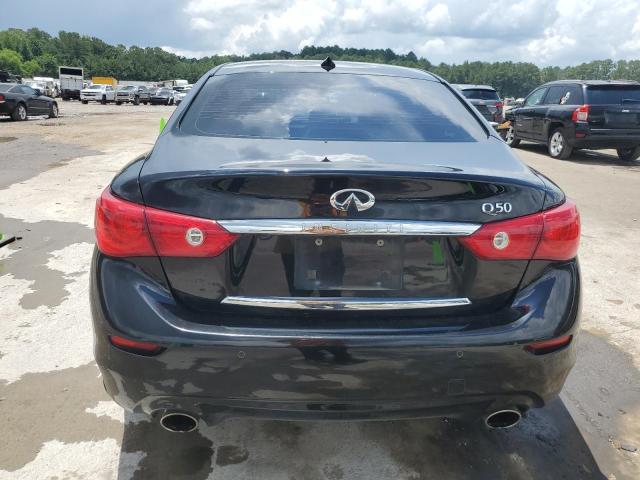 JN1BV7AP1EM678127 - 2014 INFINITI Q50 BASE BLACK photo 6