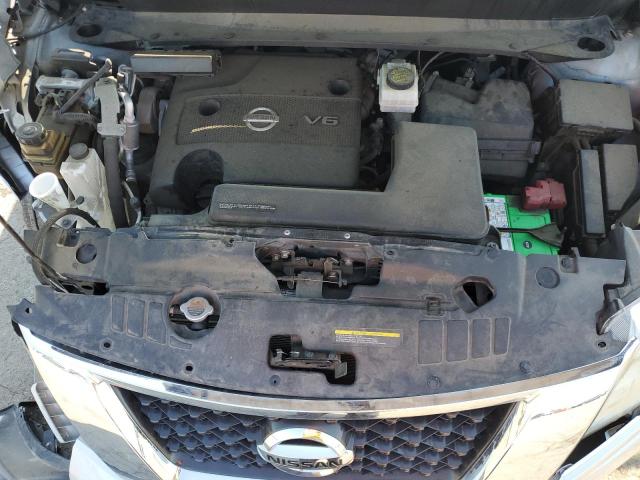 5N1AR2MM5FC697722 - 2015 NISSAN PATHFINDER S SILVER photo 12