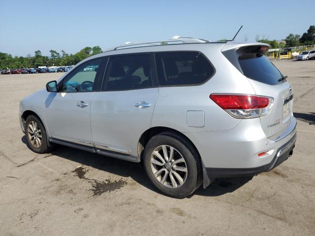 5N1AR2MM5FC697722 - 2015 NISSAN PATHFINDER S SILVER photo 2