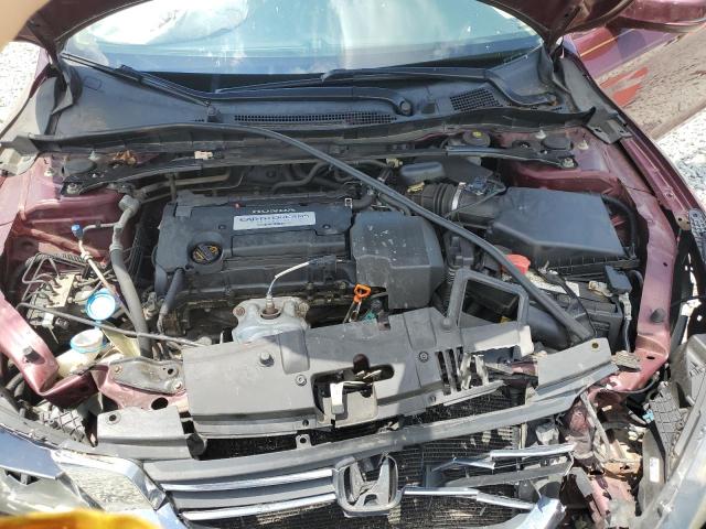 1HGCR2F73DA062805 - 2013 HONDA ACCORD EX BURGUNDY photo 11