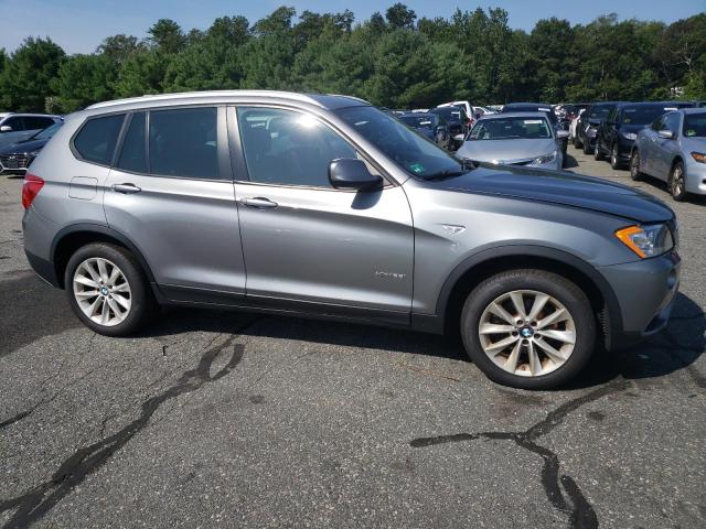 5UXWX9C5XD0D05059 - 2013 BMW X3 XDRIVE28I GRAY photo 4