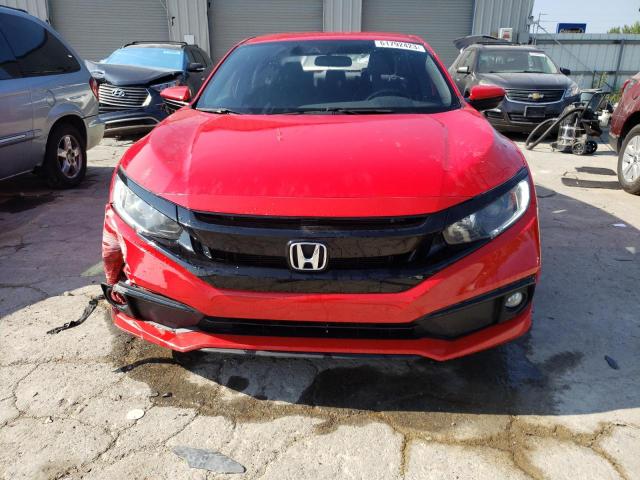 2HGFC2F82LH542051 - 2020 HONDA CIVIC SPORT 红色 照片 5