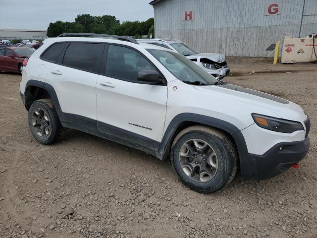1C4PJMBXXKD476264 - 2019 JEEP CHEROKEE TRAILHAWK WHITE photo 4