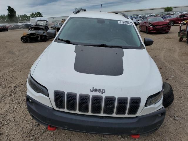 1C4PJMBXXKD476264 - 2019 JEEP CHEROKEE TRAILHAWK WHITE photo 5