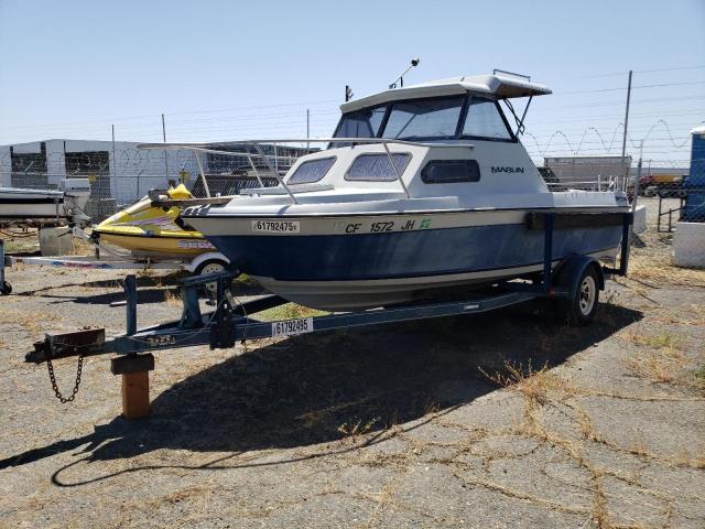 1986 MARLIN YACHT BOAT W/TRL, null