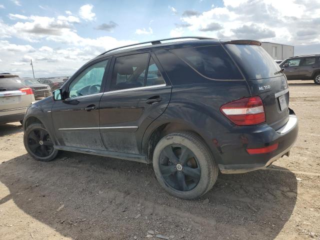 4JGBB2FB4BA638395 - 2011 MERCEDES-BENZ ML 350 BLUETEC BLACK photo 2