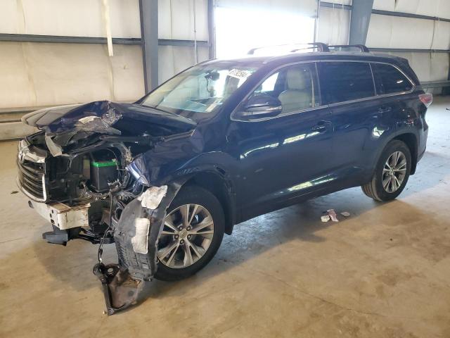 5TDJKRFH1FS213397 - 2015 TOYOTA HIGHLANDER XLE Qara foto 1