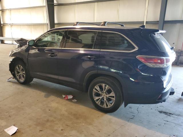 5TDJKRFH1FS213397 - 2015 TOYOTA HIGHLANDER XLE Qara foto 2