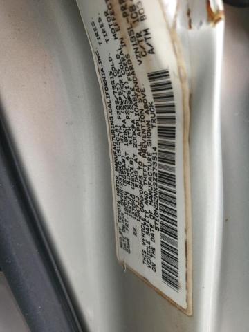 5TEGN92NX3Z273514 - 2003 TOYOTA TACOMA DOUBLE CAB PRERUNNER SILVER photo 12