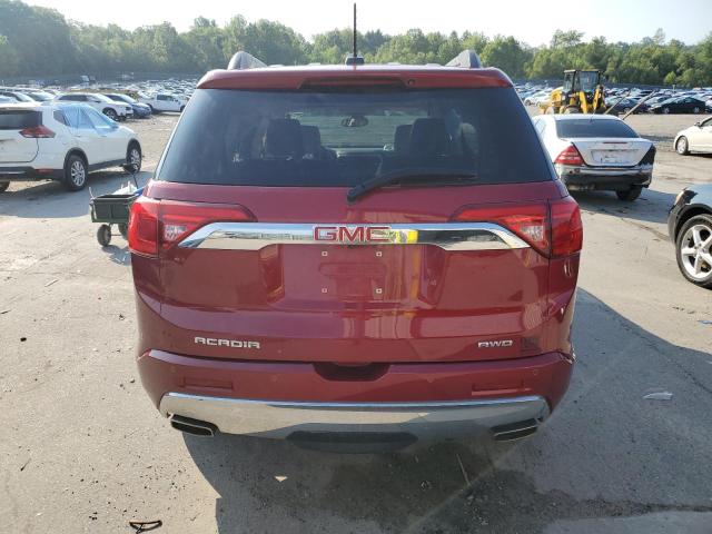 1GKKNXLS3KZ178505 - 2019 GMC ACADIA DENALI RED photo 6