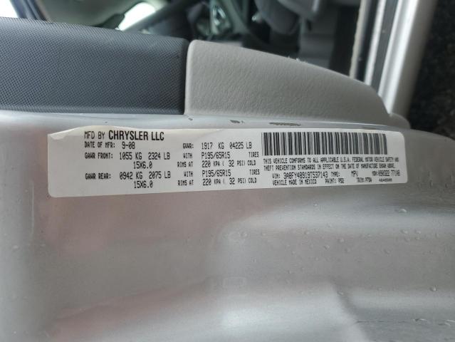 3A8FY48919T537143 - 2009 CHRYSLER PT CRUISER SILVER photo 13