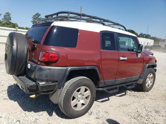 JTEBU4BF8AK096936 - 2010 TOYOTA FJ CRUISER BURGUNDY photo 3