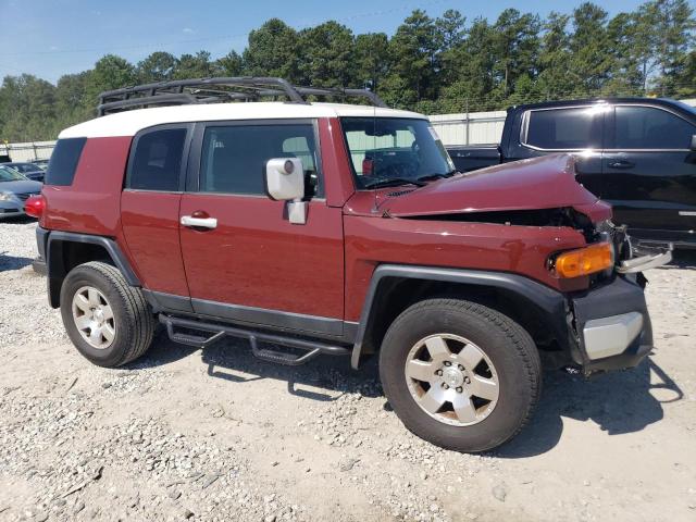 JTEBU4BF8AK096936 - 2010 TOYOTA FJ CRUISER BURGUNDY photo 4