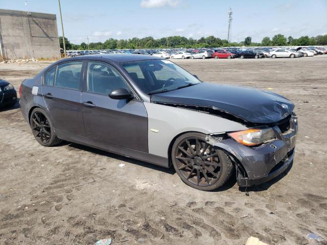 WBAVB17556NH93654 - 2006 BMW 325 I AUTOMATIC GRAY photo 4