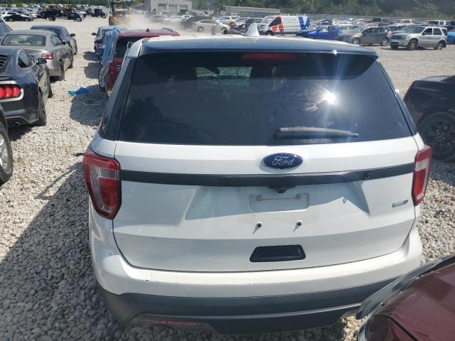 1FM5K8AR7GGB13291 - 2016 FORD EXPLORER POLICE INTERCEPTOR WHITE photo 6