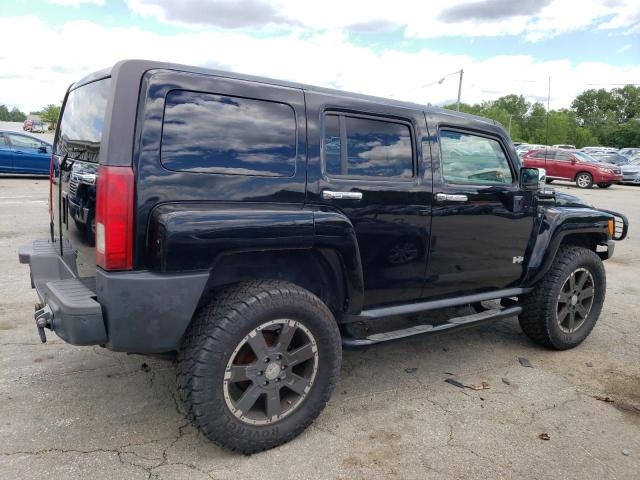 5GTDN13E178175135 - 2007 HUMMER H3 BLACK photo 3