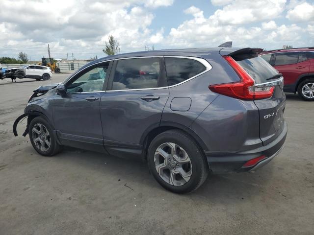 2HKRW2H50KH667481 - 2019 HONDA CR-V EX GRAY photo 2