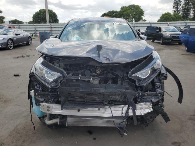 2HKRW2H50KH667481 - 2019 HONDA CR-V EX GRAY photo 5