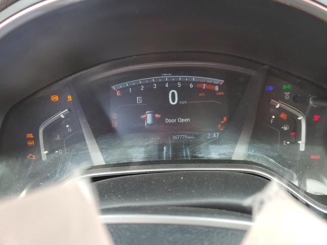 2HKRW2H50KH667481 - 2019 HONDA CR-V EX GRAY photo 9