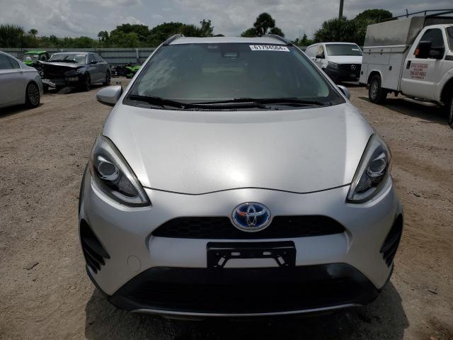 JTDKDTB33J1619029 - 2018 TOYOTA PRIUS C SILVER photo 5