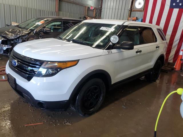 1FM5K8AR5FGC16210 - 2015 FORD EXPLORER POLICE INTERCEPTOR WHITE photo 1