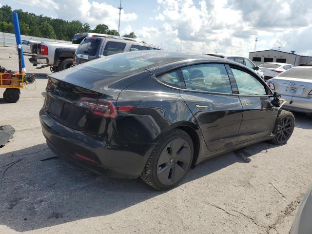 5YJ3E1EA9MF095140 - 2021 TESLA MODEL 3 Siyah fotoğraf 3