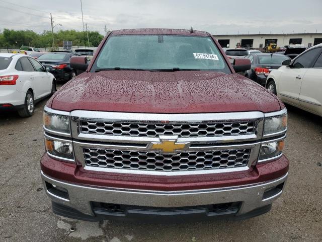 1GCVKREC1EZ104250 - 2014 CHEVROLET SILVERADO K1500 LT RED photo 5