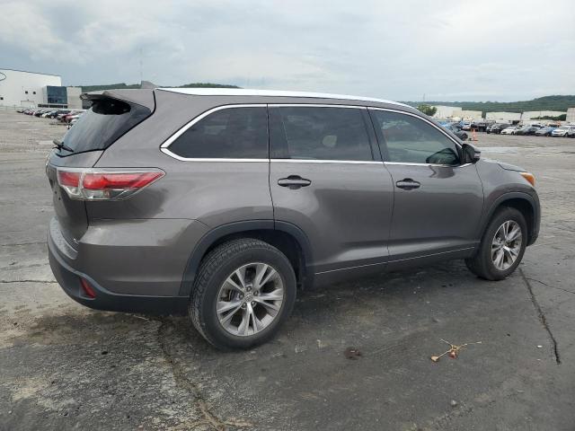 5TDKKRFH3FS065936 - 2015 TOYOTA HIGHLANDER XLE CHARCOAL photo 3