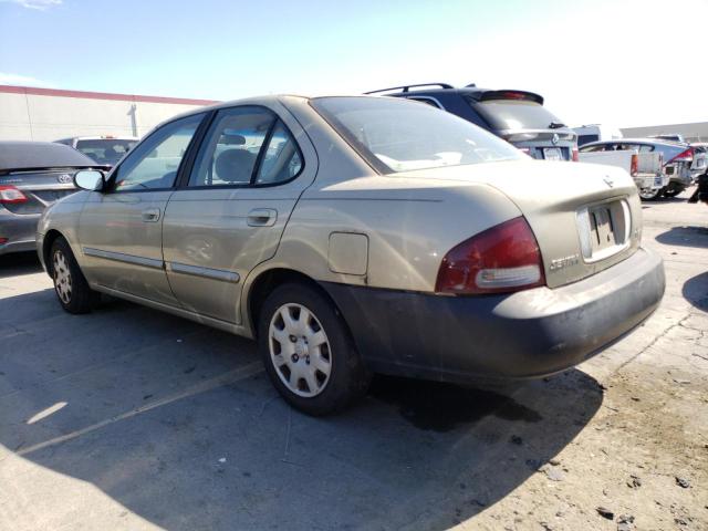 3N1CB51A62L553787 - 2002 NISSAN SENTRA GXE BEIGE photo 2