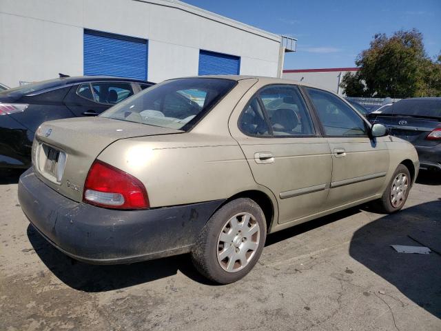 3N1CB51A62L553787 - 2002 NISSAN SENTRA GXE BEIGE photo 3