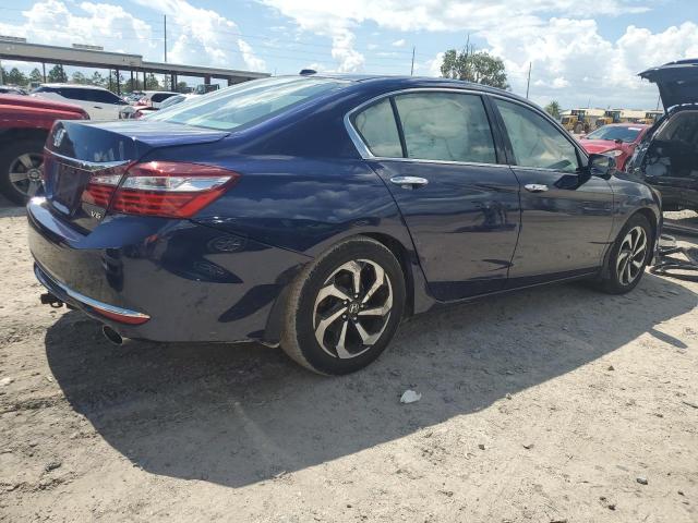 1HGCR3F87GA008197 - 2016 HONDA ACCORD EXL BLUE photo 3