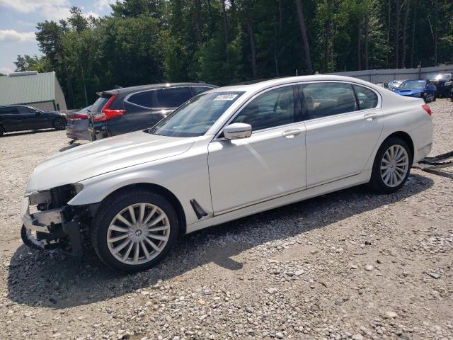 WBA7E4C55KGV70243 - 2019 BMW 740 XI WHITE photo 1