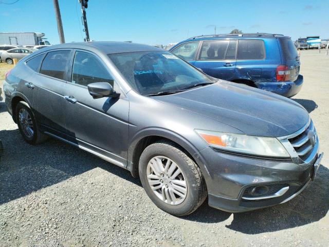 5J6TF3H57DL004493 - 2013 HONDA CROSSTOUR EXL ნაცრისფერი ფოტო 4