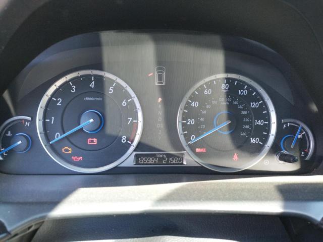 5J6TF3H57DL004493 - 2013 HONDA CROSSTOUR EXL ნაცრისფერი ფოტო 9