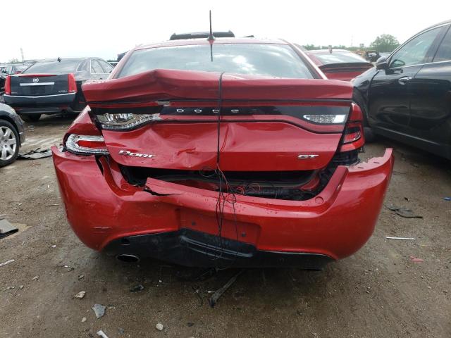 1C3CDFEB1ED867863 - 2014 DODGE DART GT RED photo 6