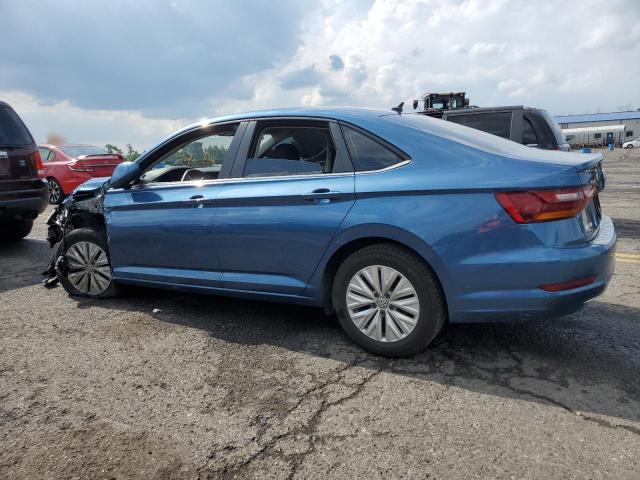 3VWC57BU2KM064691 - 2019 VOLKSWAGEN JETTA S BLUE photo 2