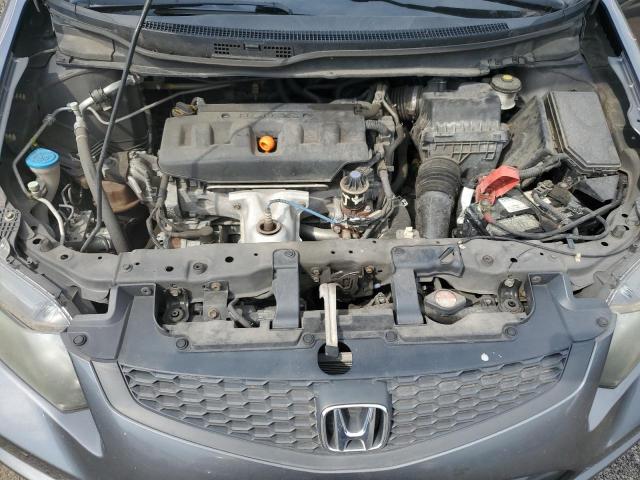 2HGFG3B87CH513922 - 2012 HONDA CIVIC EX GRAY photo 11