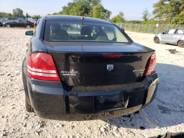 1B3CC4FB6AN221077 - 2010 DODGE AVENGER SXT BLACK photo 6