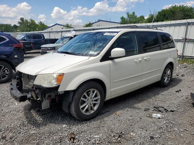 2C4RDGCG3DR755622 - 2013 DODGE GRAND CARA SXT WHITE photo 1