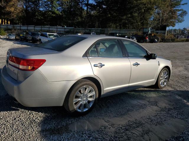 3LNHL2GC9AR607923 - 2010 LINCOLN MKZ SILVER photo 3