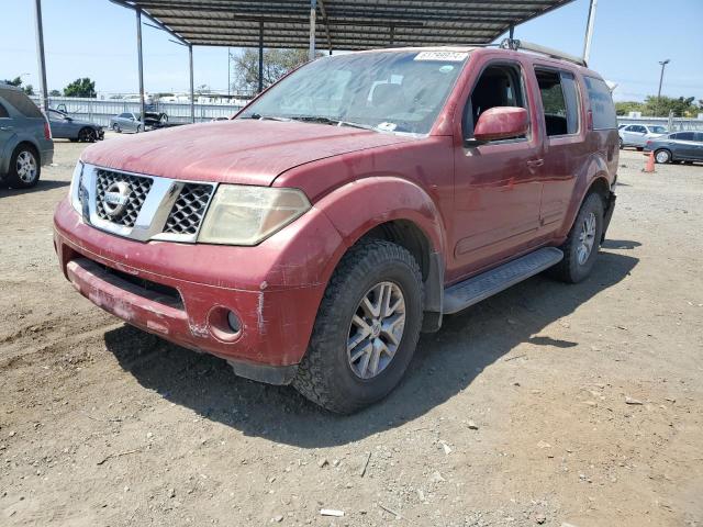 5N1AR18U35C765549 - 2005 NISSAN PATHFINDER LE 红色 照片 1