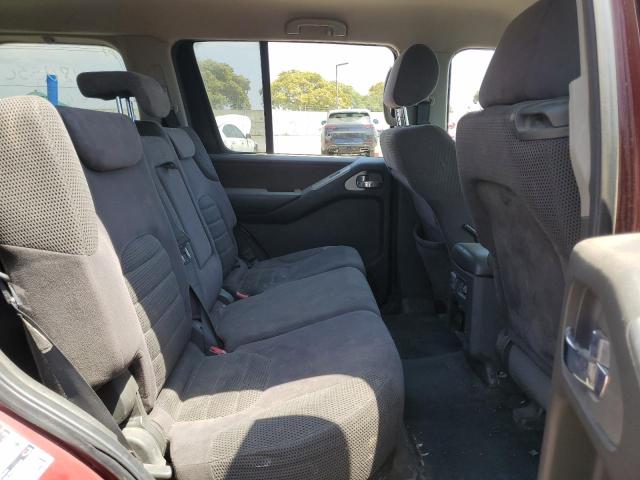 5N1AR18U35C765549 - 2005 NISSAN PATHFINDER LE 红色 照片 10