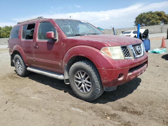 5N1AR18U35C765549 - 2005 NISSAN PATHFINDER LE 红色 照片 4